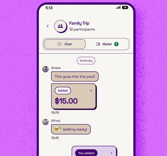 Group wallets