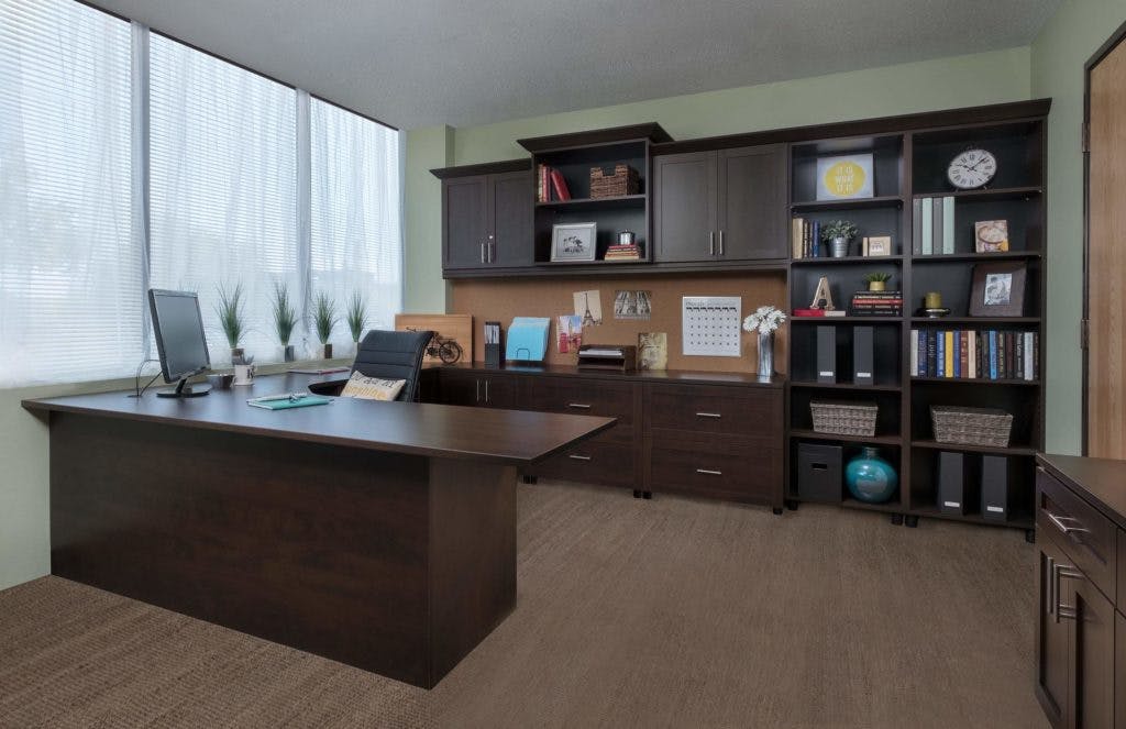 Home Offices - One Day Doors & Closets Home Offices - One Day Doors & Closets