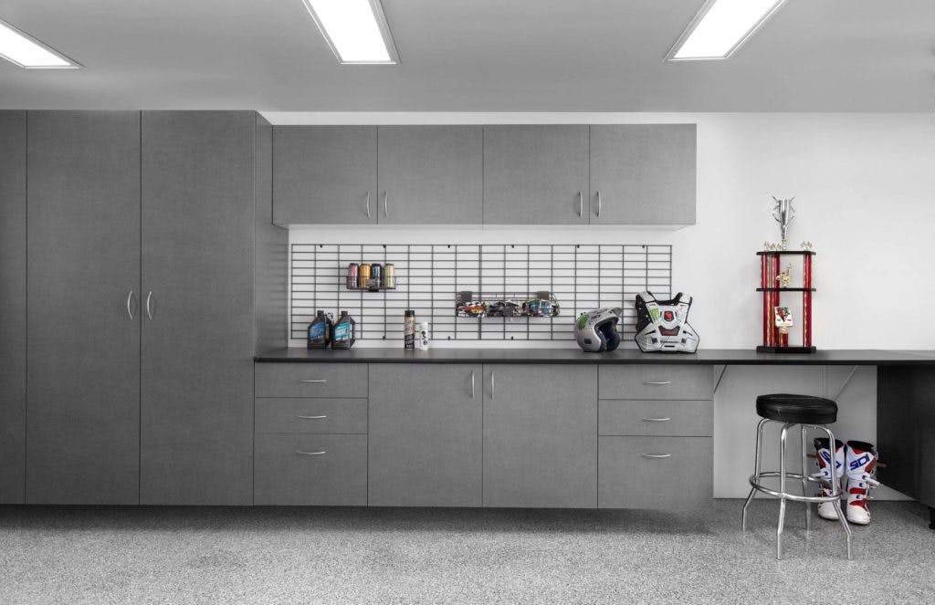 Garage Storage Pewter Workbench Garage Storage Pewter Workbench