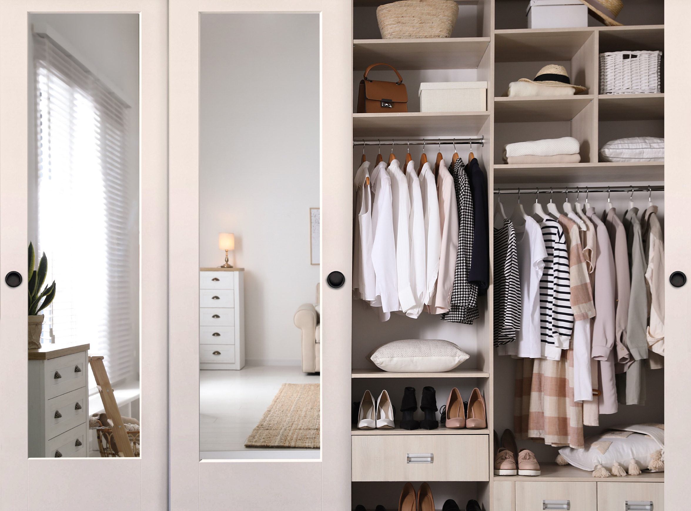 A Closet Organization system.