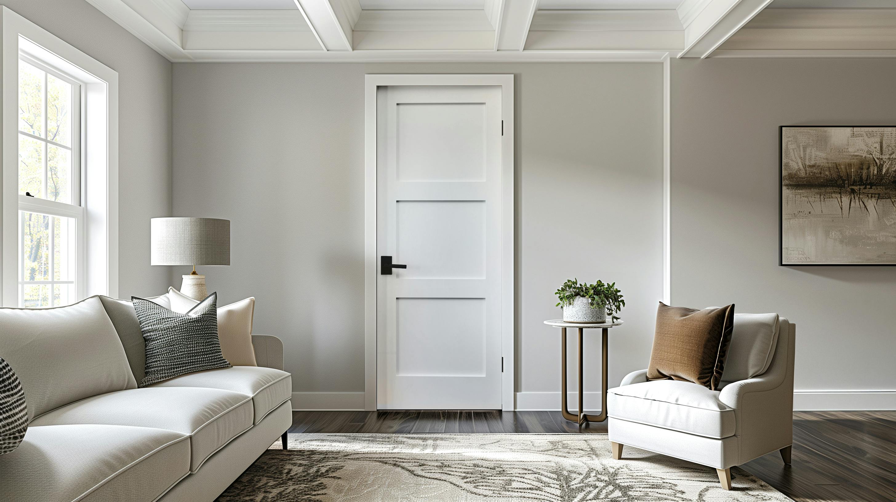 A beautiful designer door.