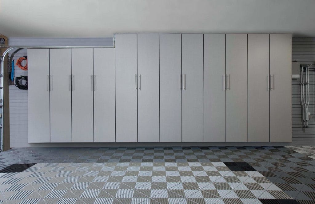 Garage Storage Silver Cabinets Garage Storage Silver Cabinets