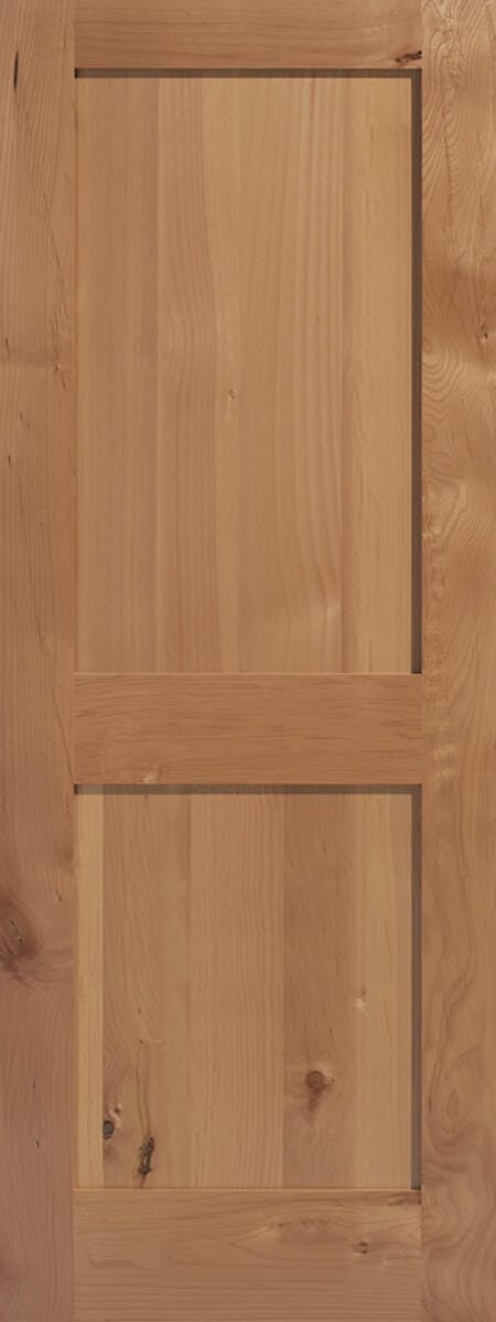 2-Panel Knotty Alder