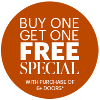 buy one get one free special badge
