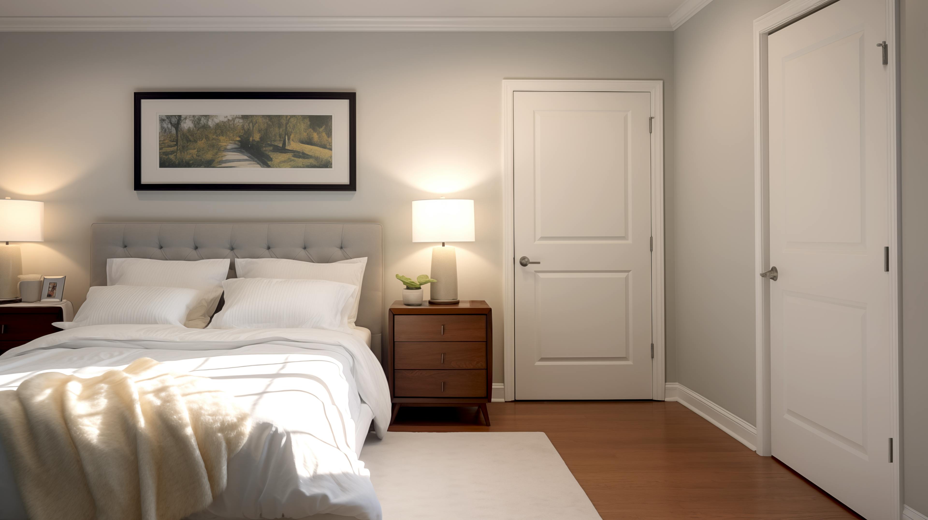 Bedroom interior doors