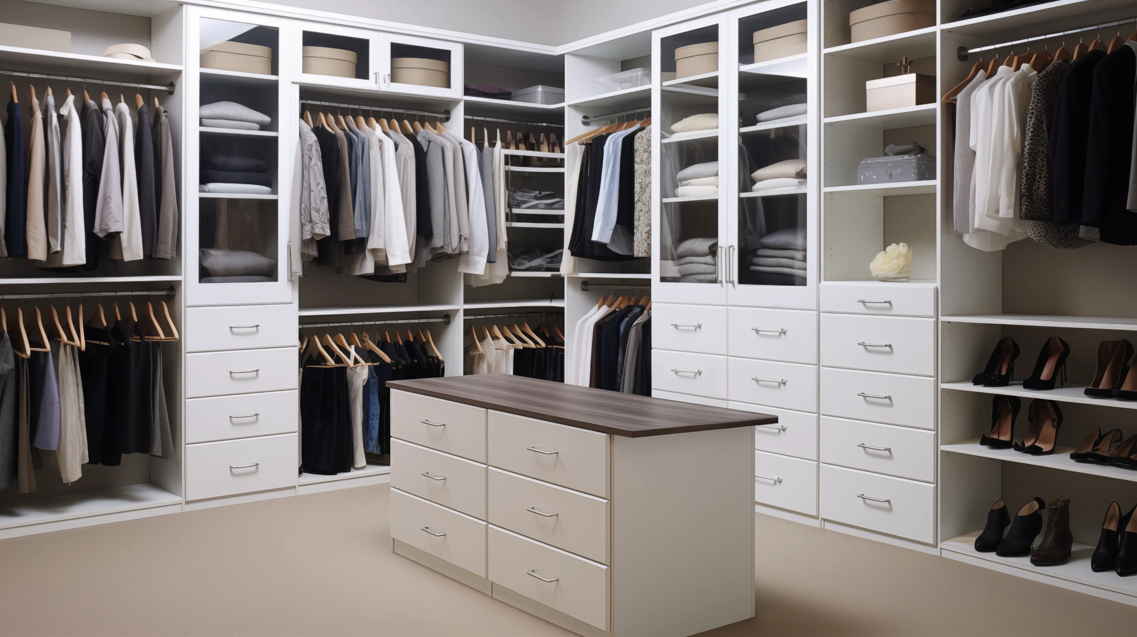 light closet organizer