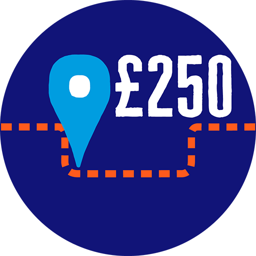 £250 badge