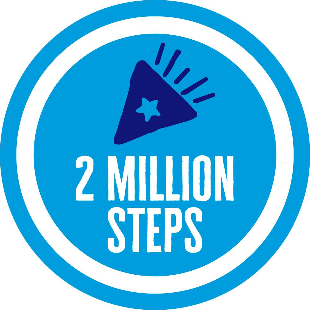 2 Million Step Badge
