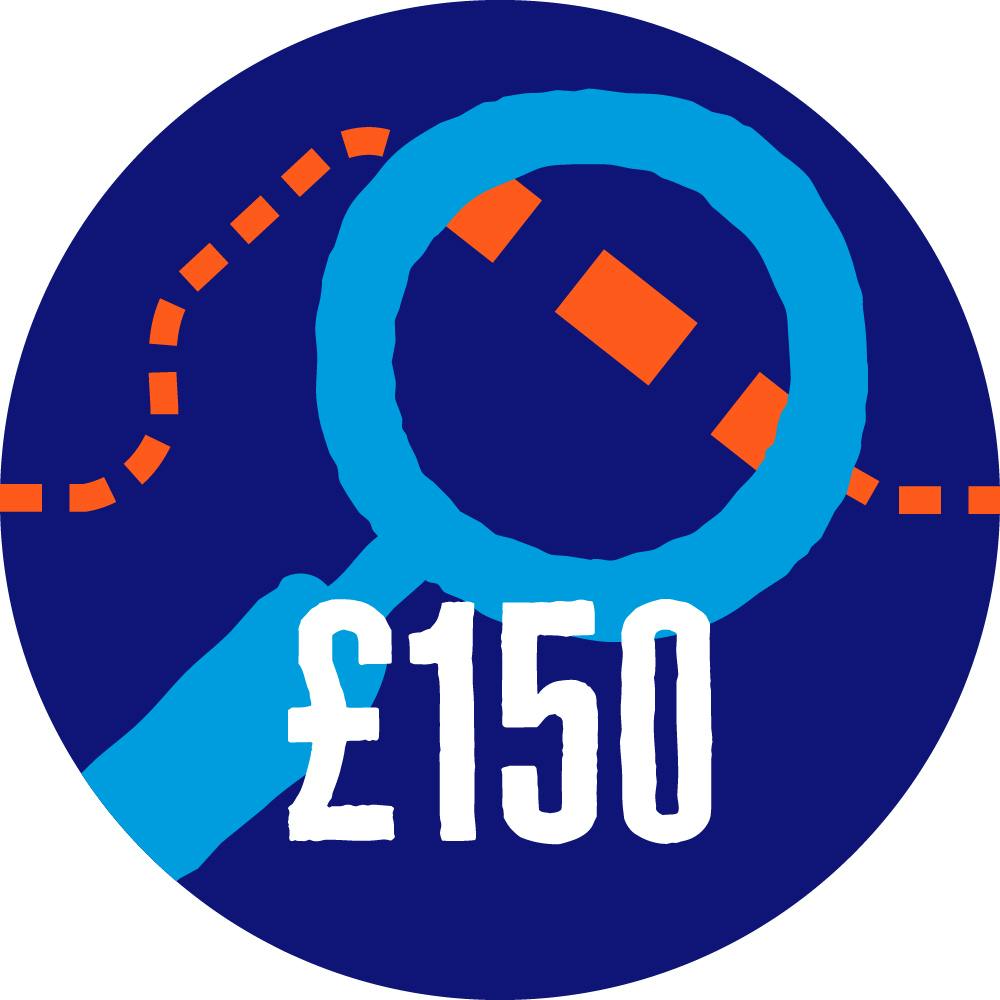 £150 badge
