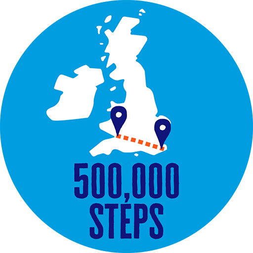 500,000 Steps Badge
