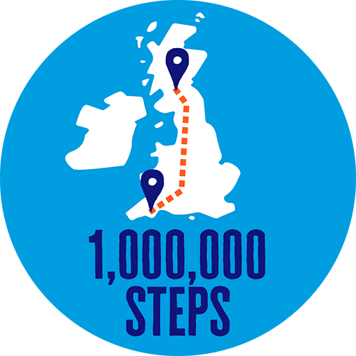 1,000,000 Steps Badge