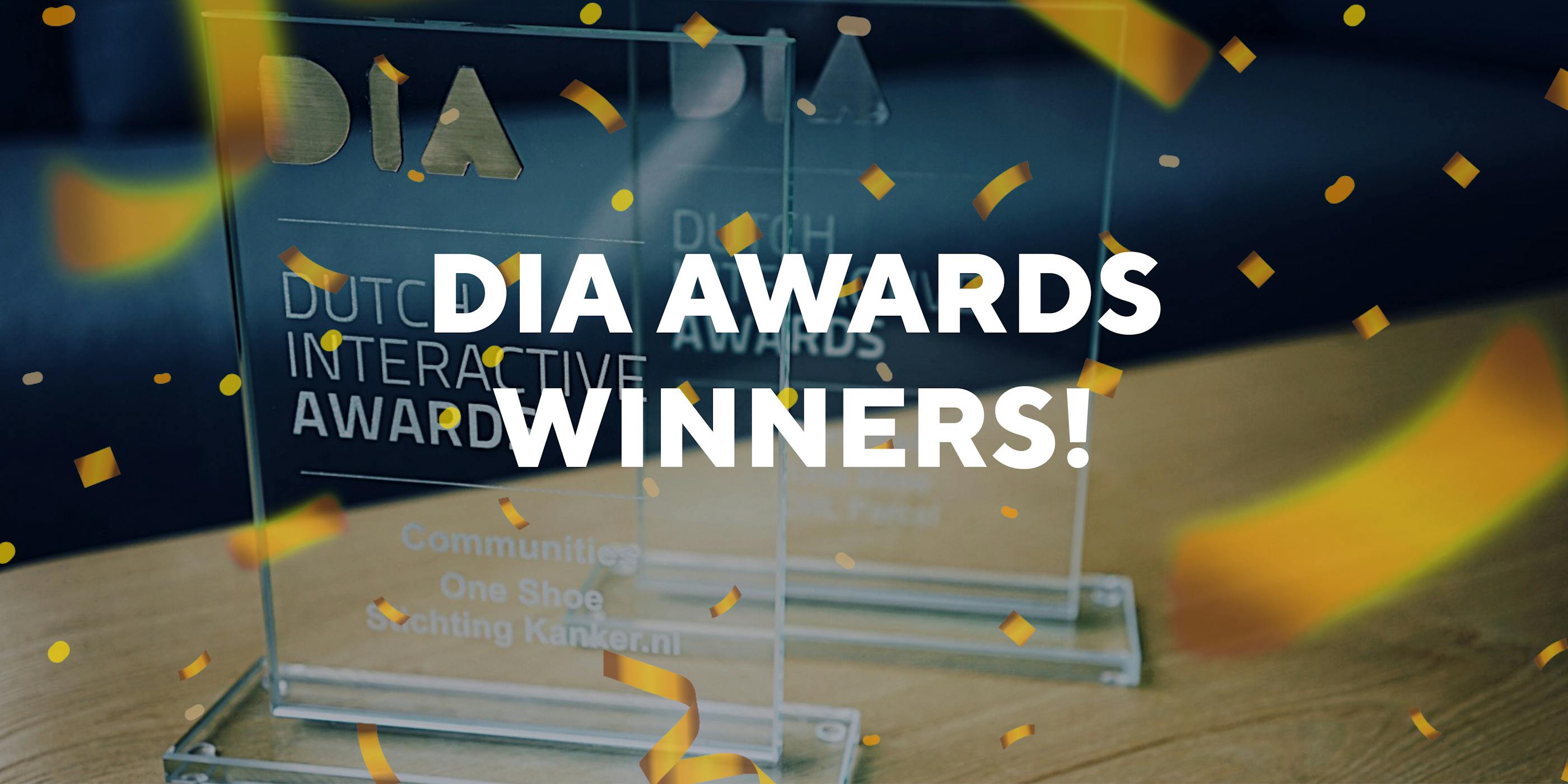 DIA Award winners gold silver