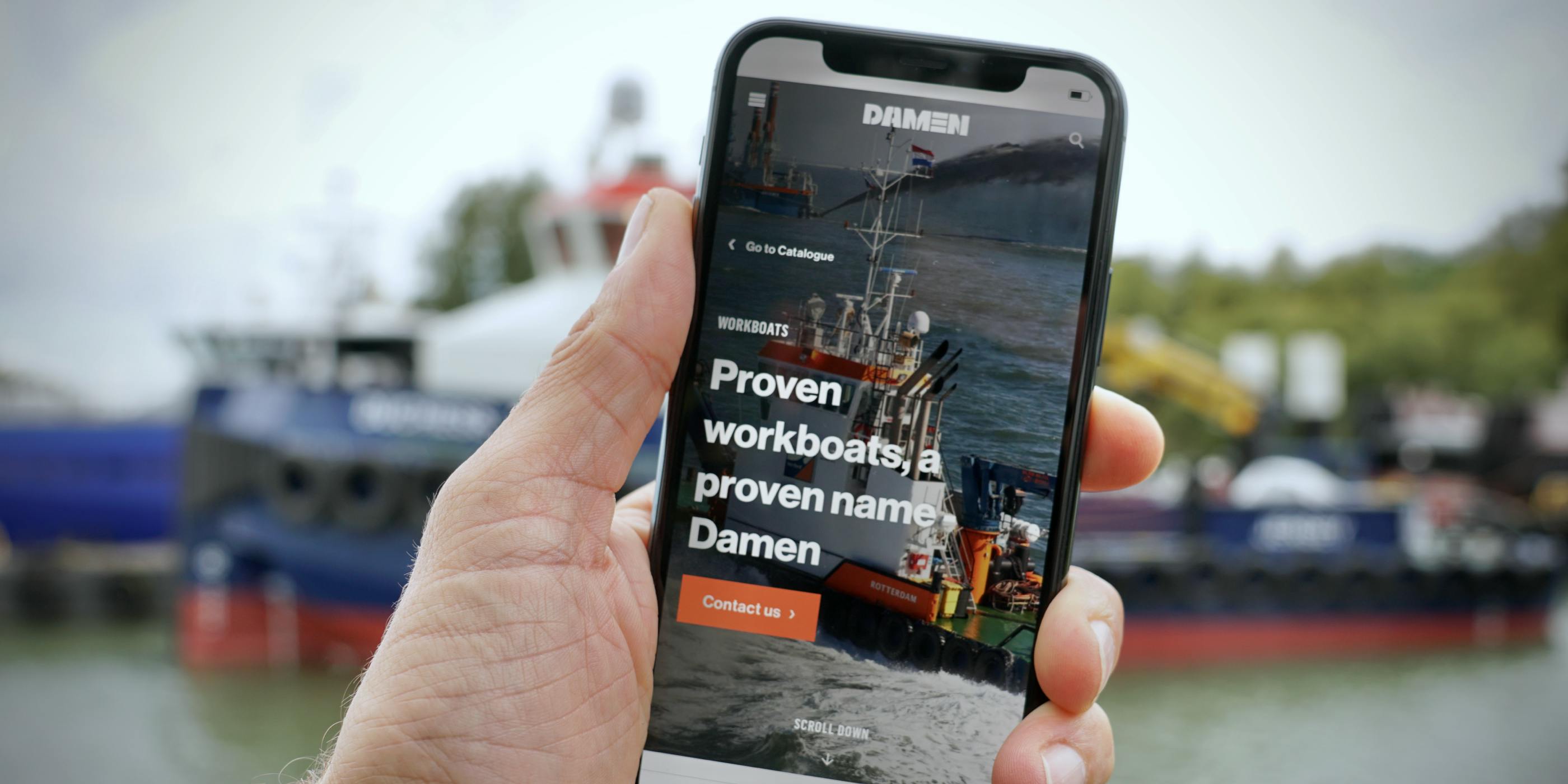 digitale transformatie Damen Shipyards