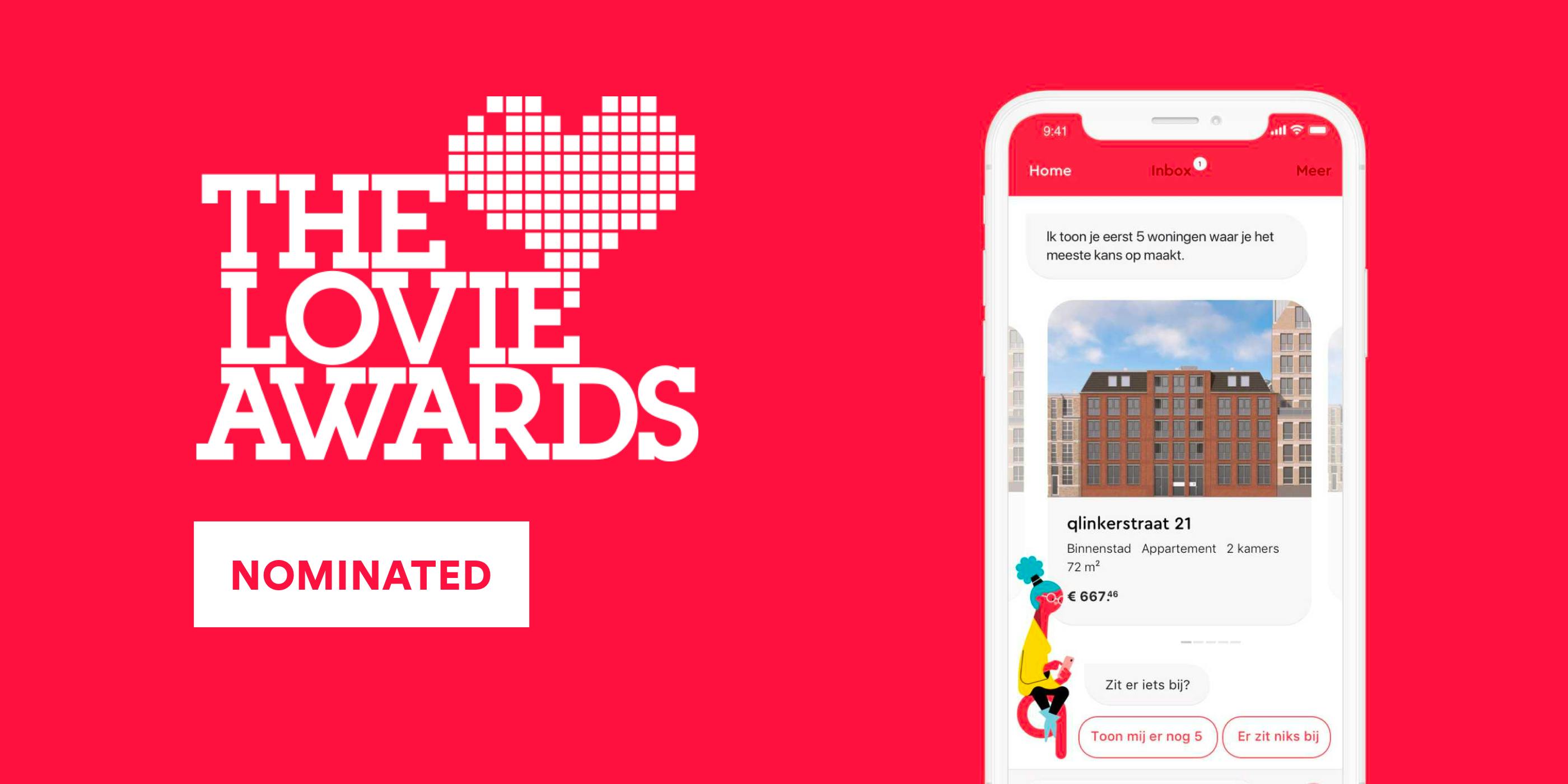 qlinker genomineerd voor de Lovie Awards