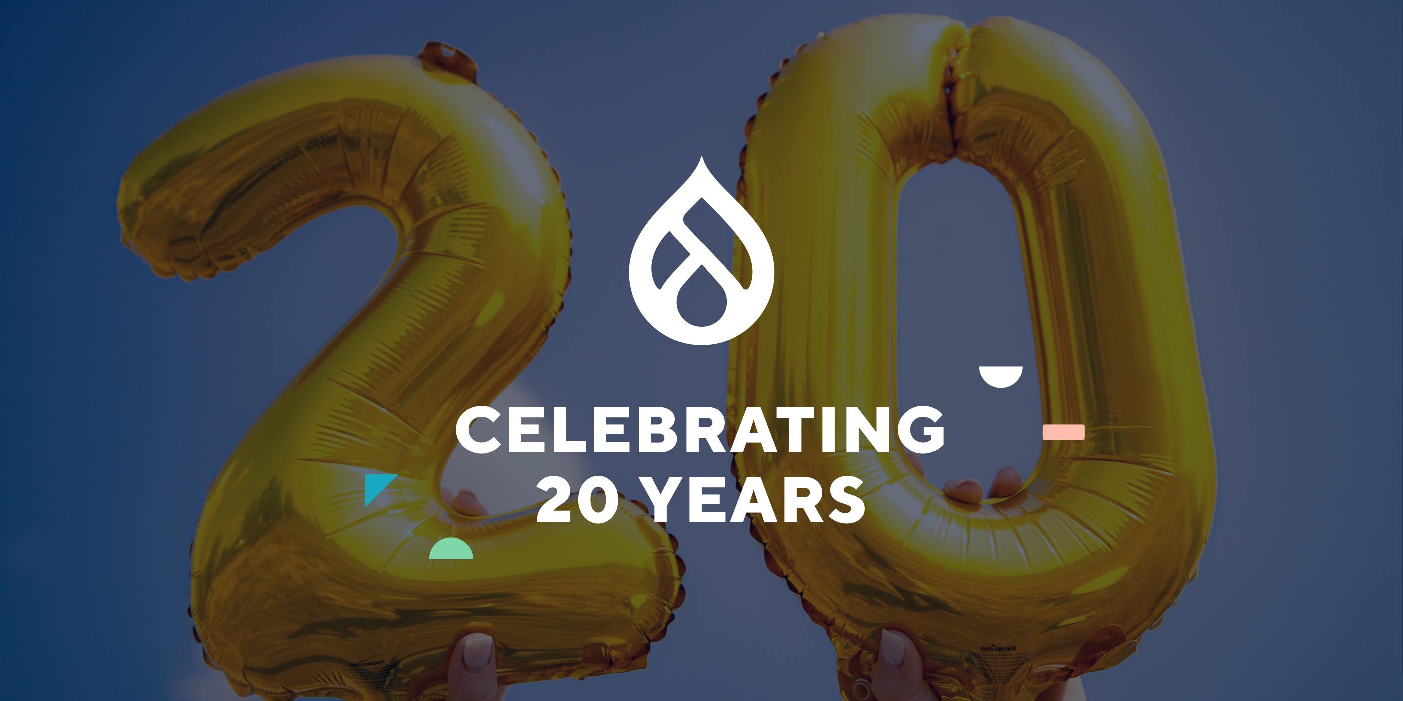 Drupal bestaat 20 jaar