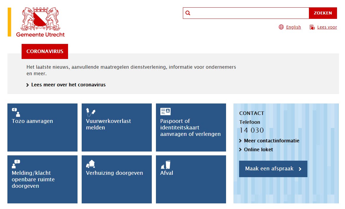 Mijn Omgeving Gemeente Utrecht
