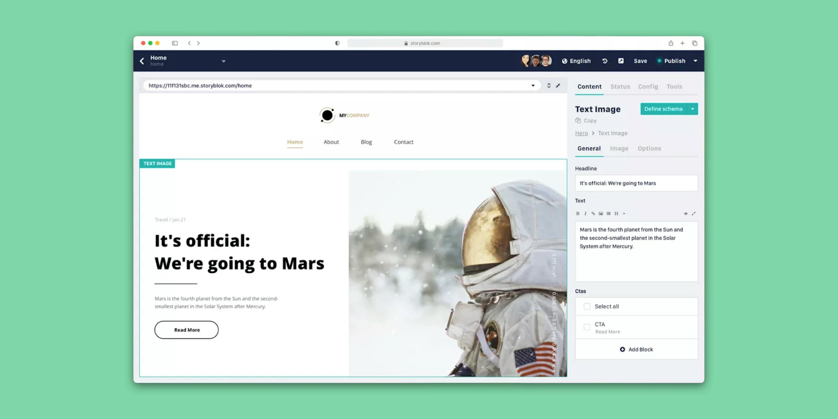 headless storyblok next.js