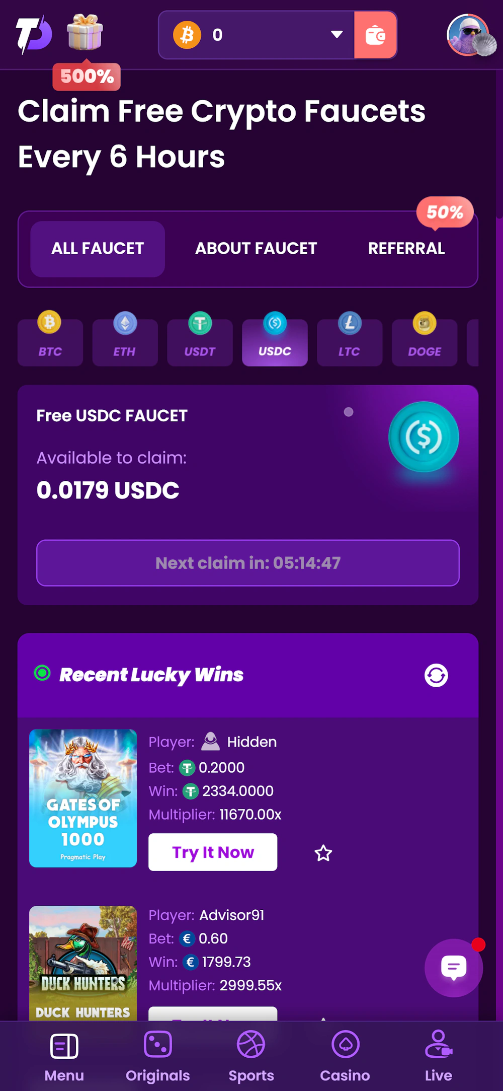 trustdice-faucet-pending