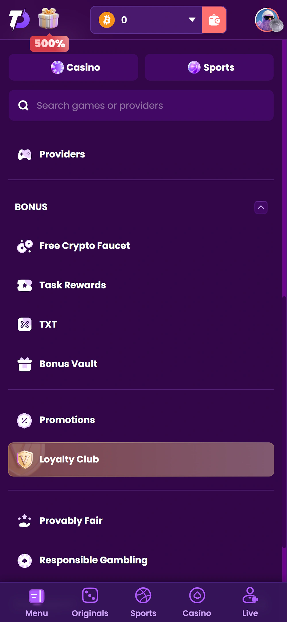 trustdice-menu