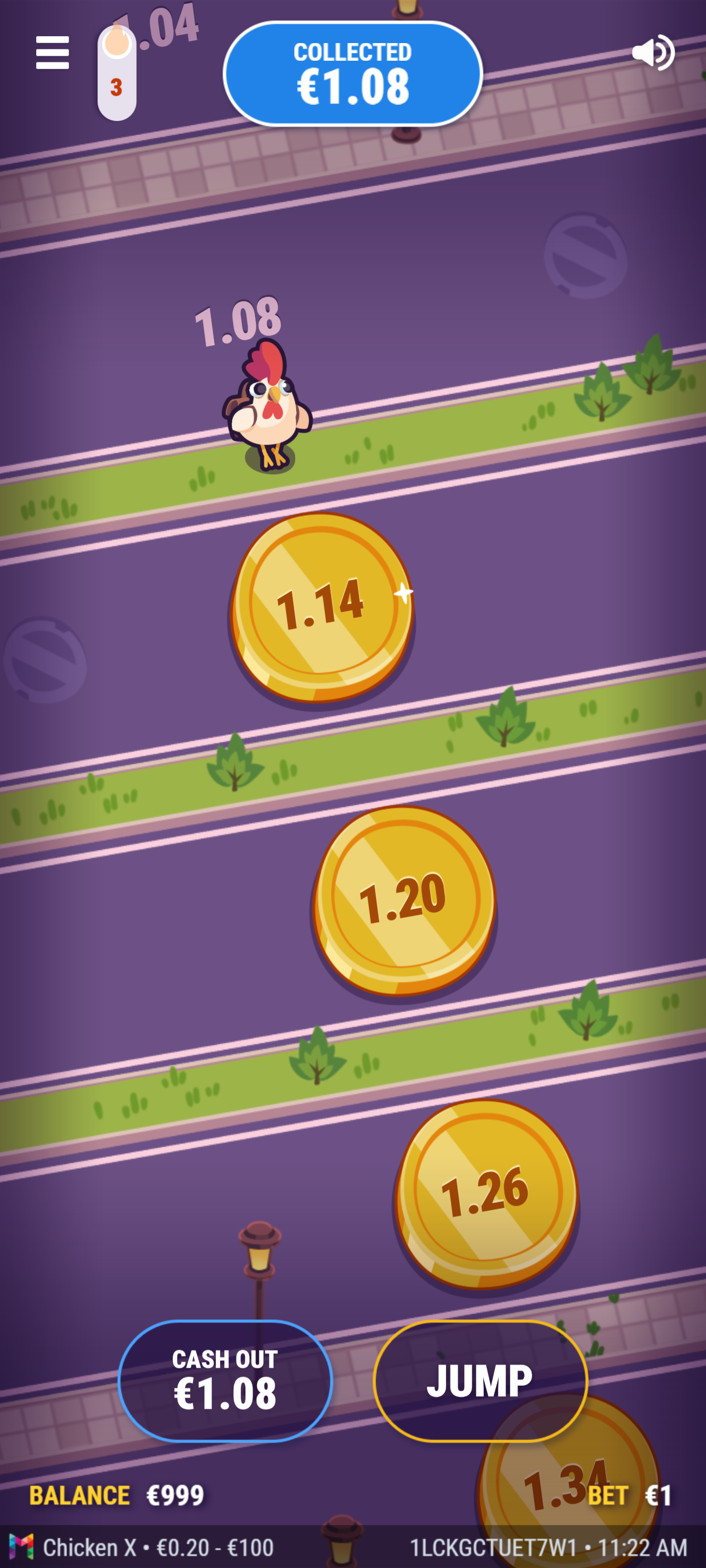 3 - Start the game round. 