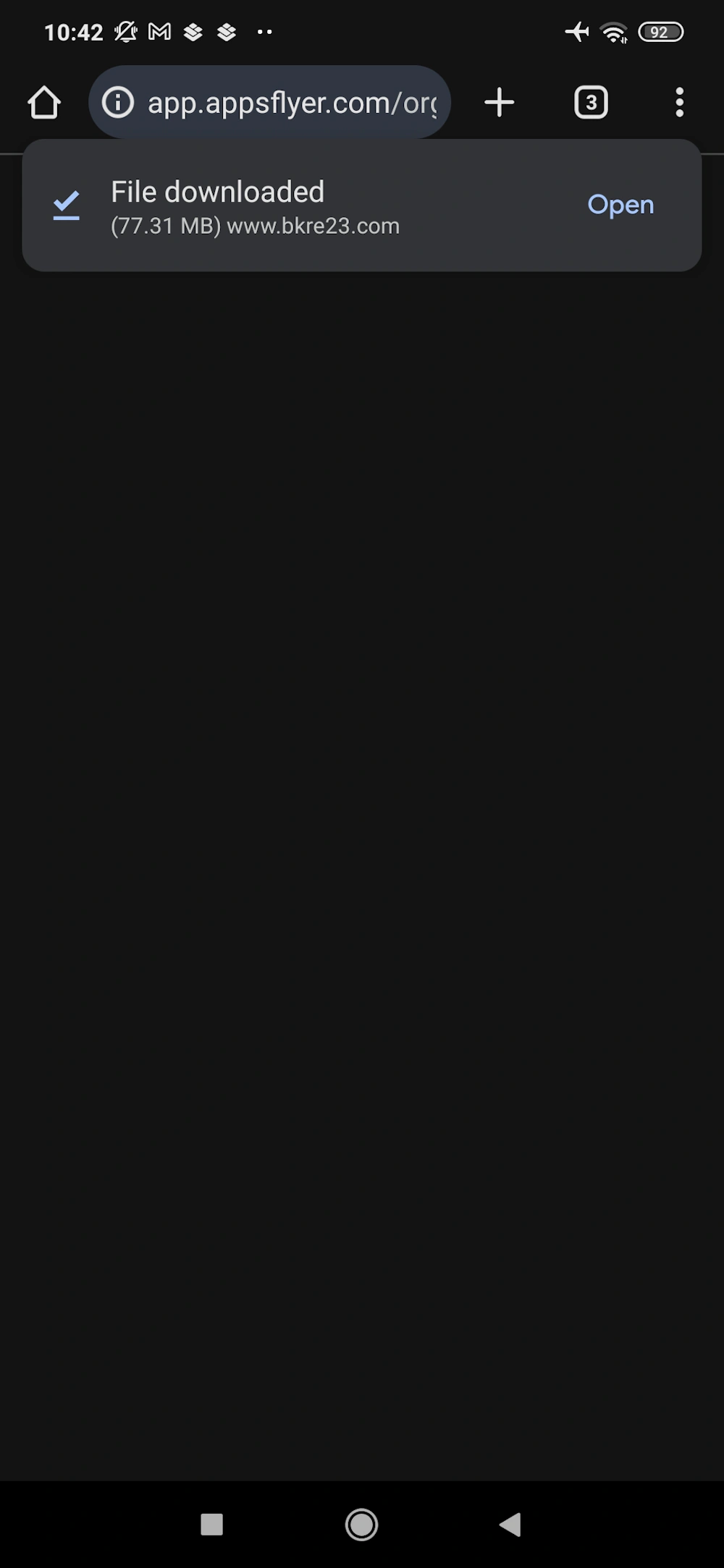 3 - Open the file once downloaded.