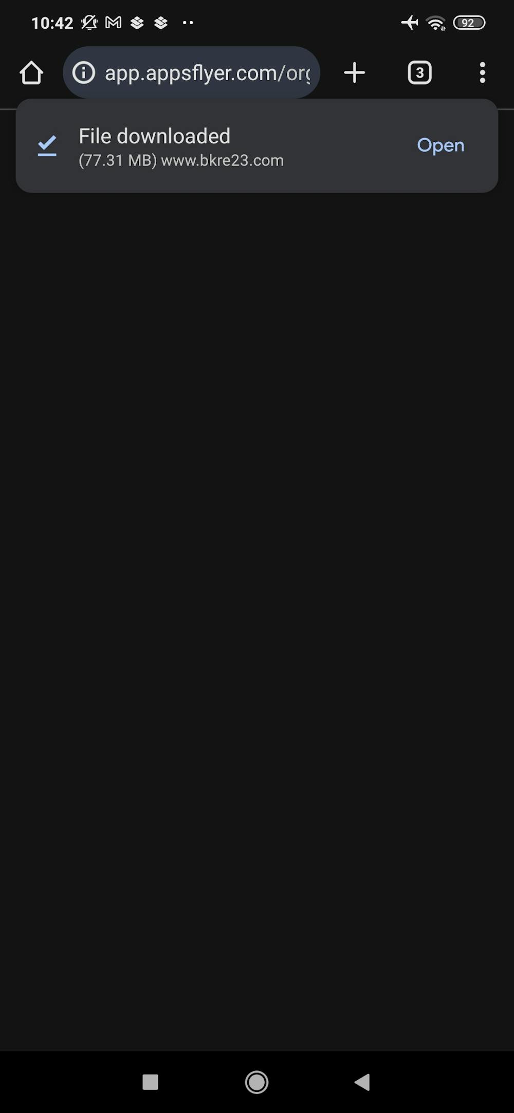 3 - Open the file once downloaded.