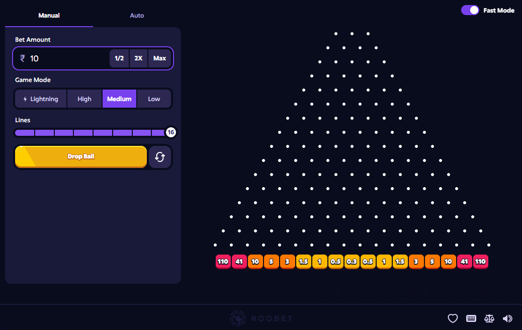 Step1. Decide Your Bet Amount