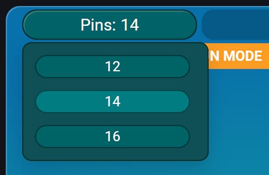 Step2. Select Number of Pins