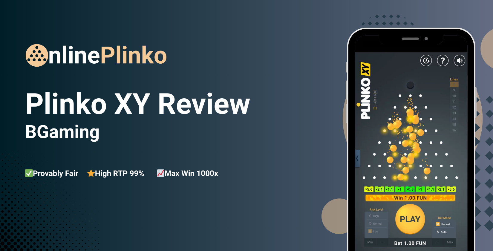 BGaming Plinko XY Review