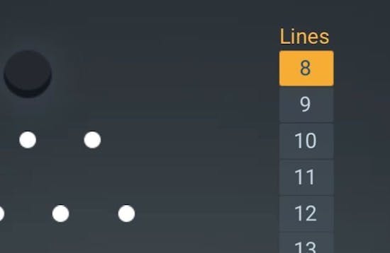 Step3. Decide the Number of Lines