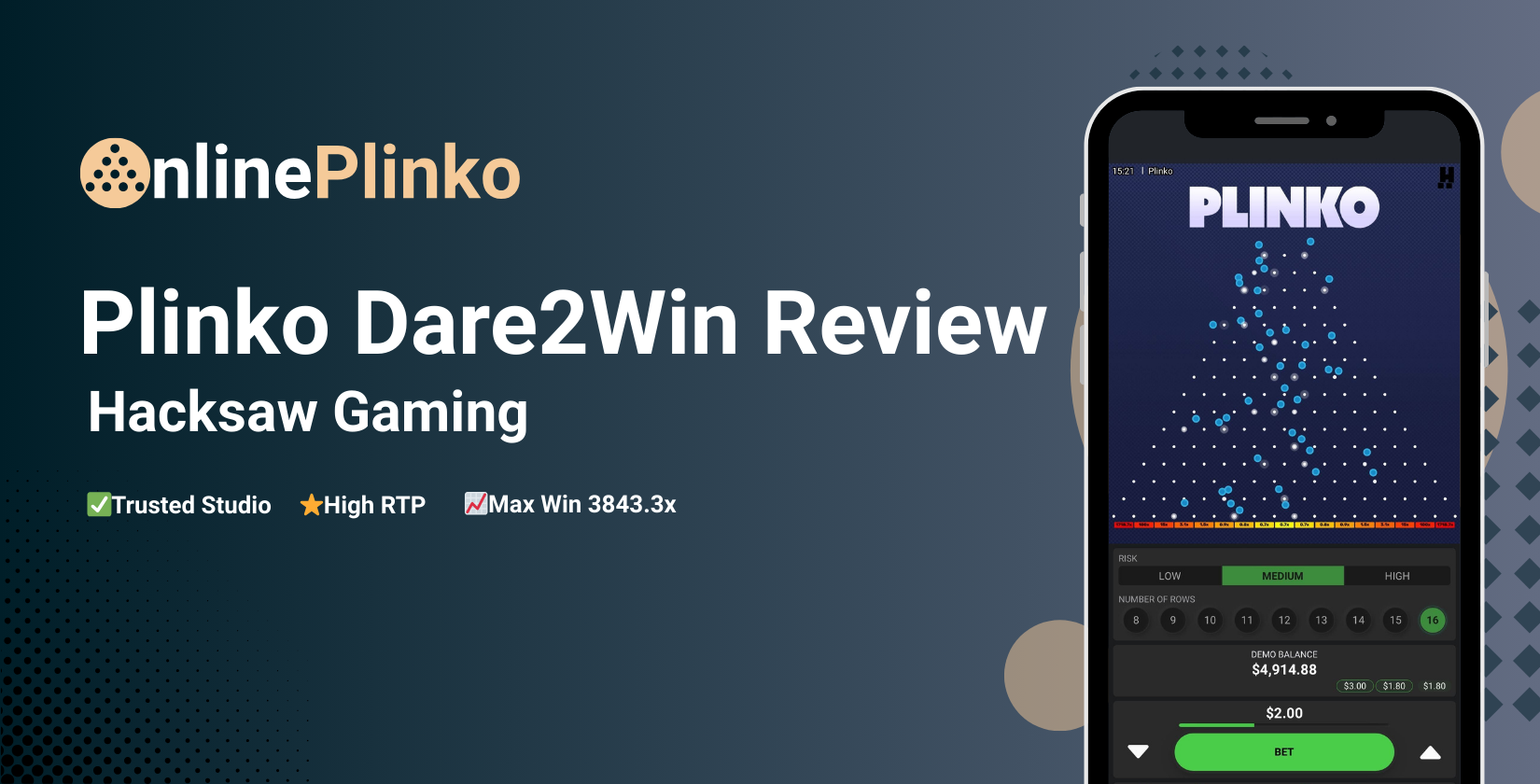 Plinko Dare2Win Review