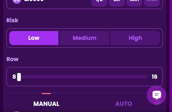 Step2. Choose Risk & Rows