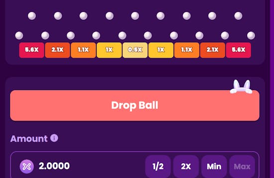 Step3. Drop the Ball