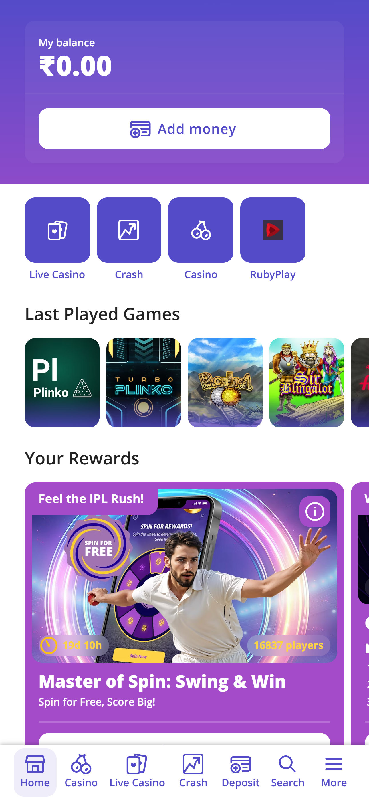 Step2. Open Game Search