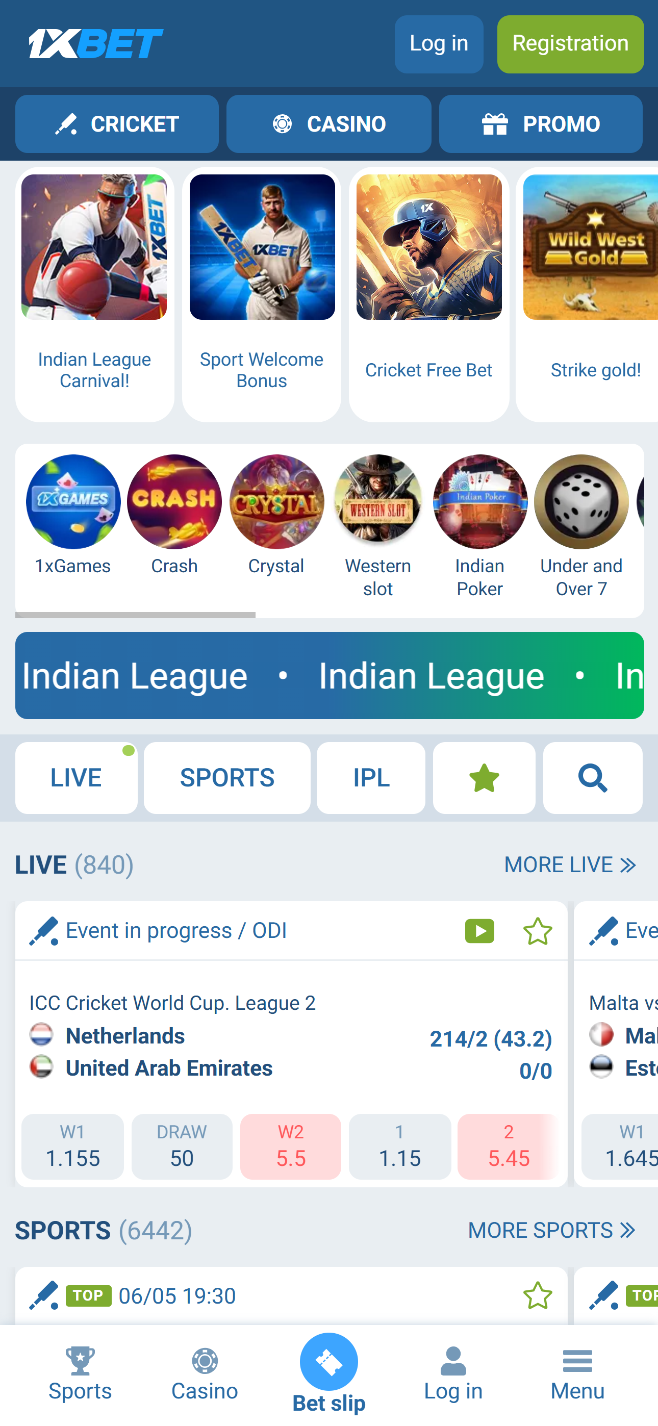 Step1. Login or Register