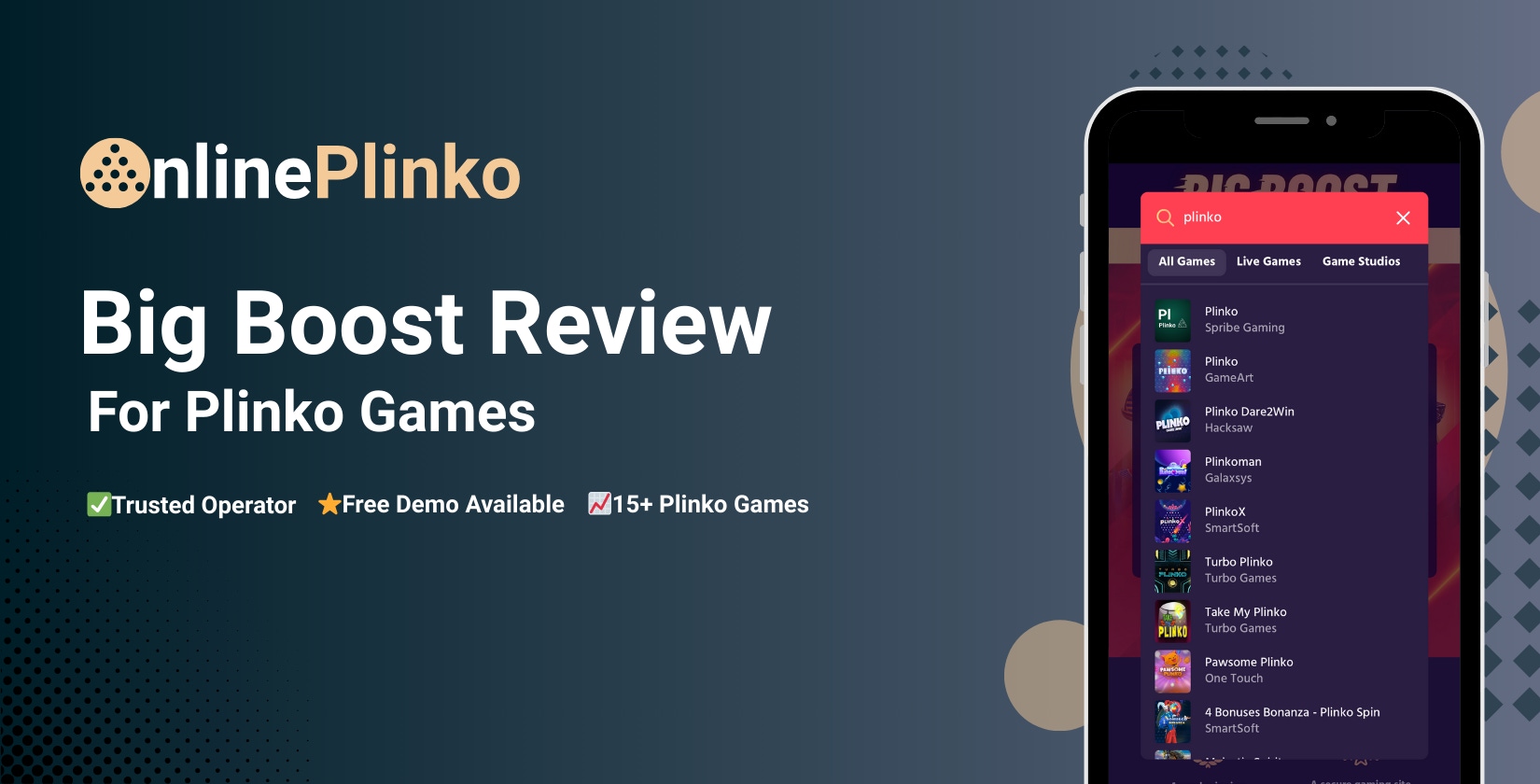 Big Boost Plinko Review