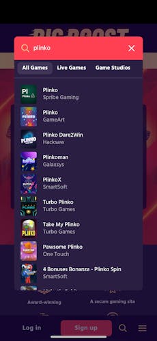 BigBoost Plinko App3