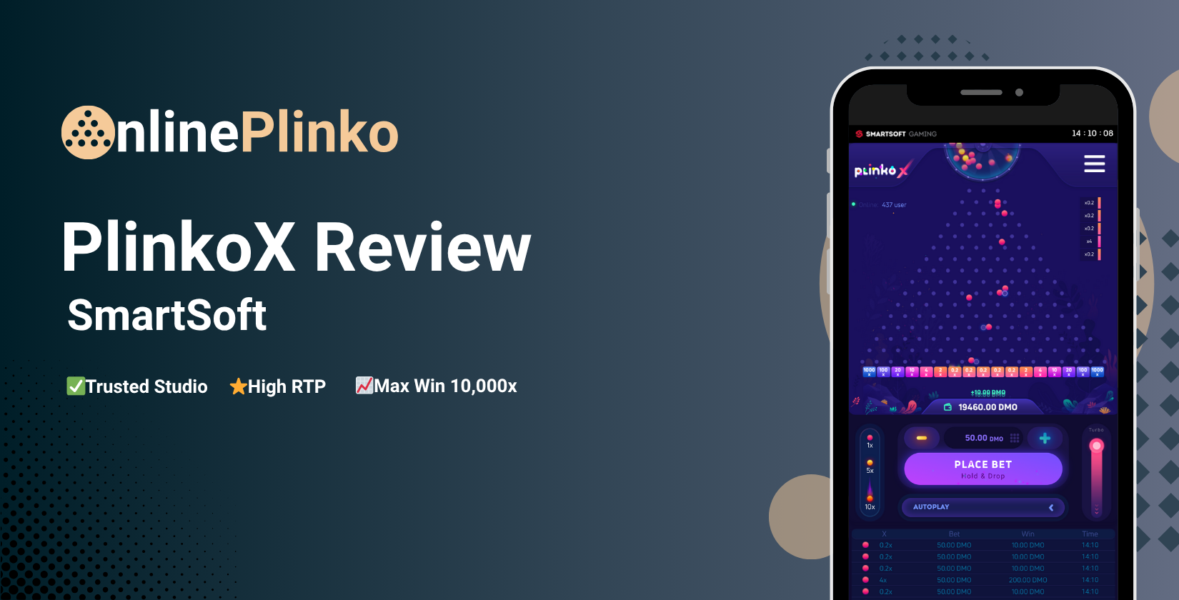 PlinkoX SmartSoft Review