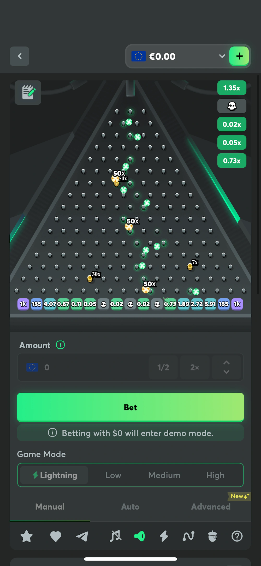 BCGame Crypto Plinko