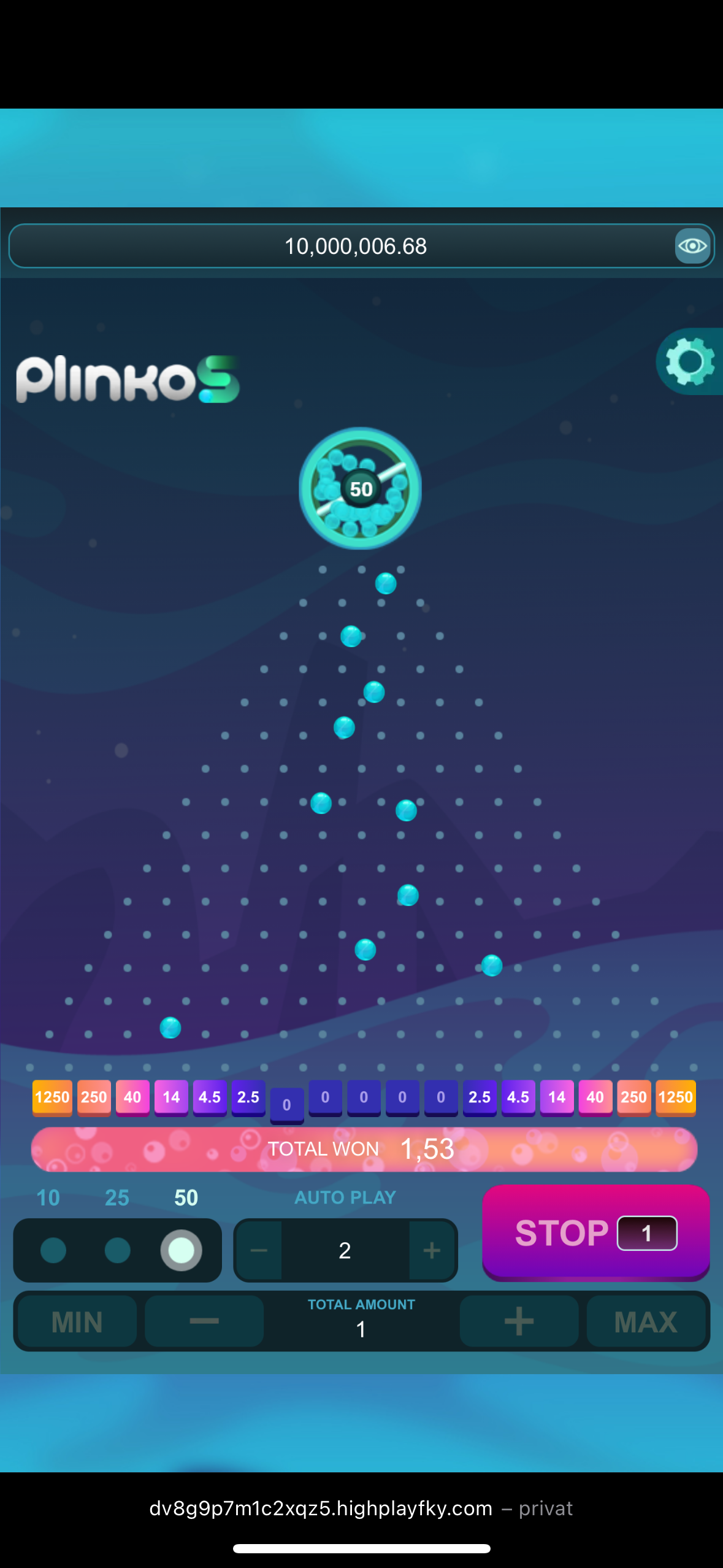 PlinkoS Desktop Thumbnail