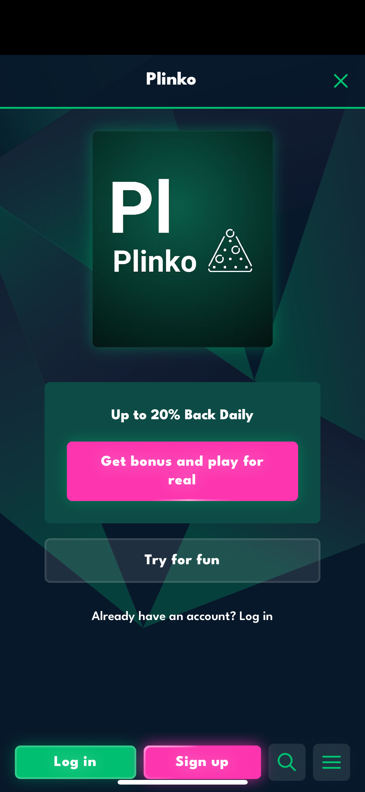 RocketRiches Plinko Free Play