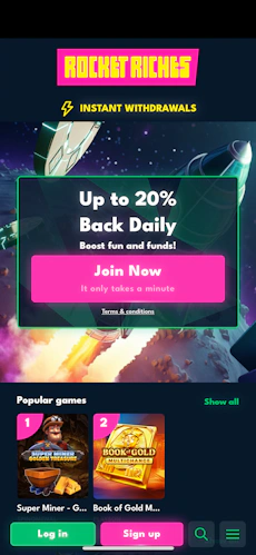 RocketRiches App Android 1