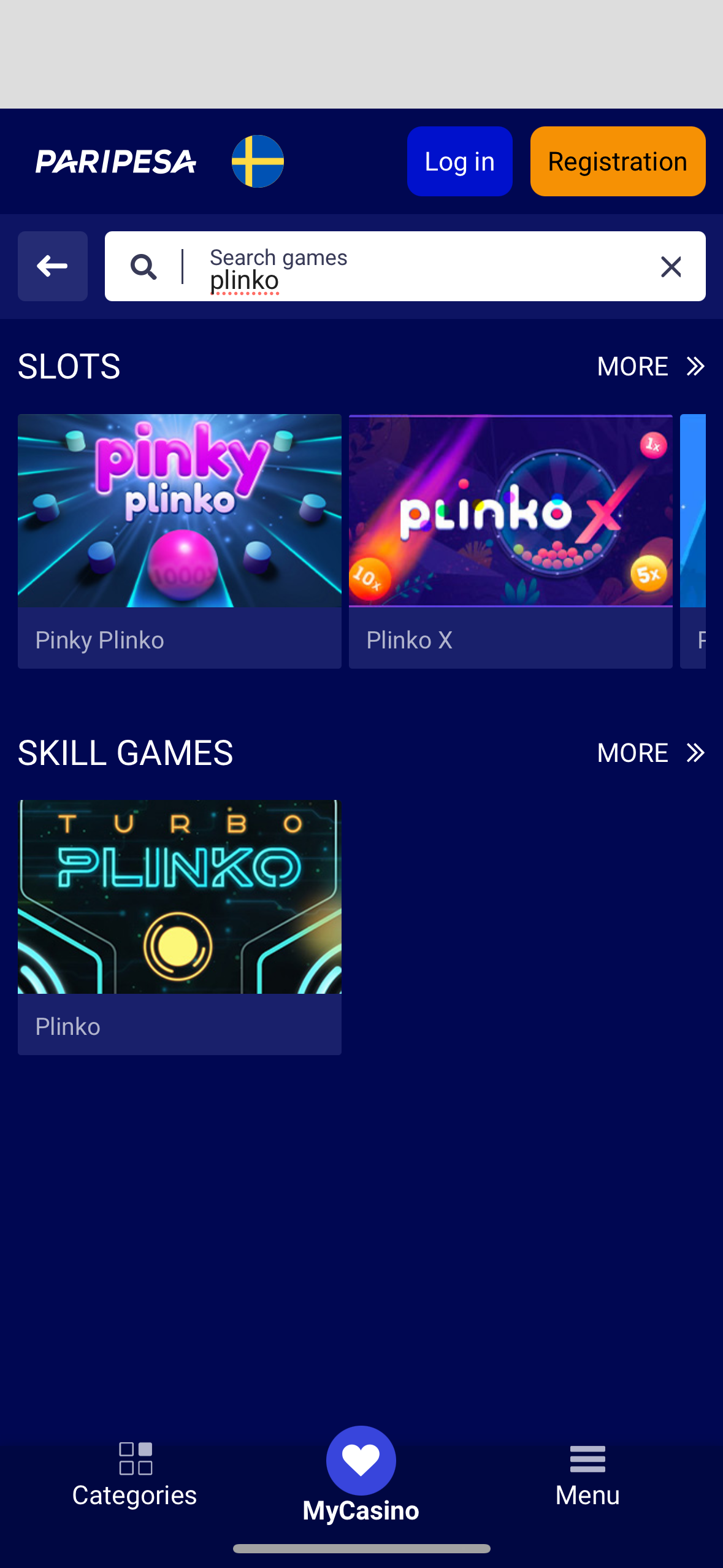 Step3. Type “Plinko” and Confirm