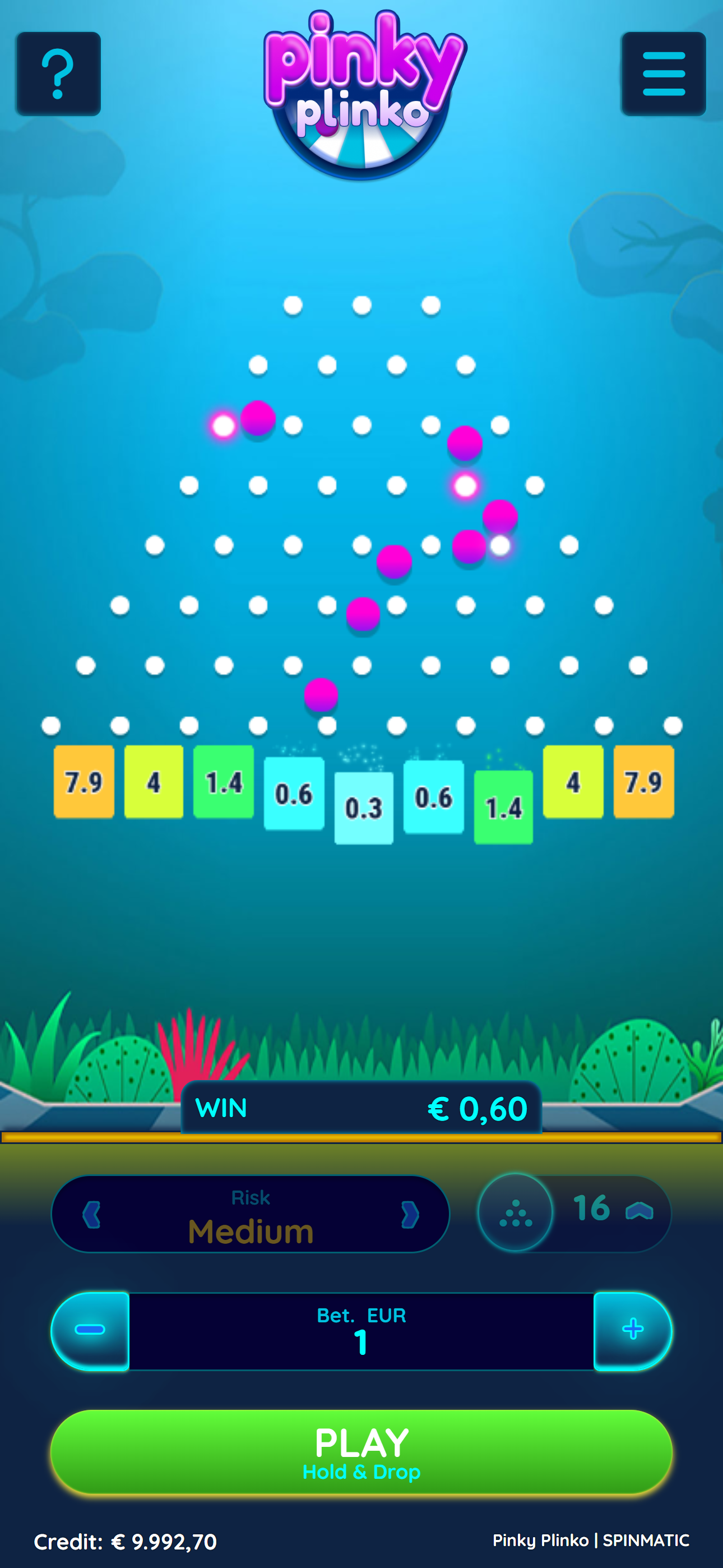 Pinky Plinko Desktop