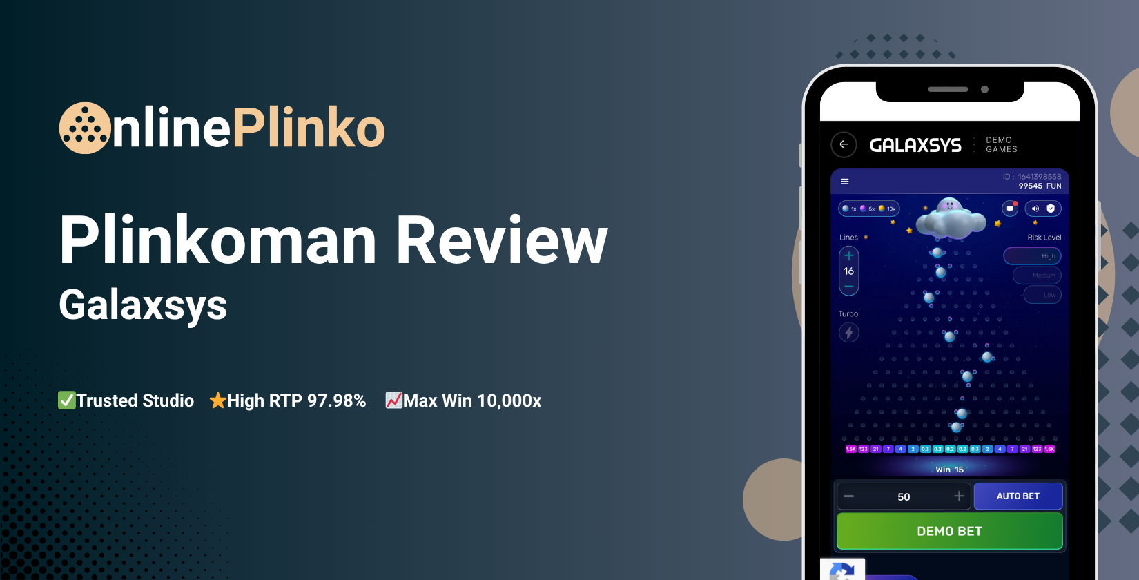Galaxsys Plinkoman Review