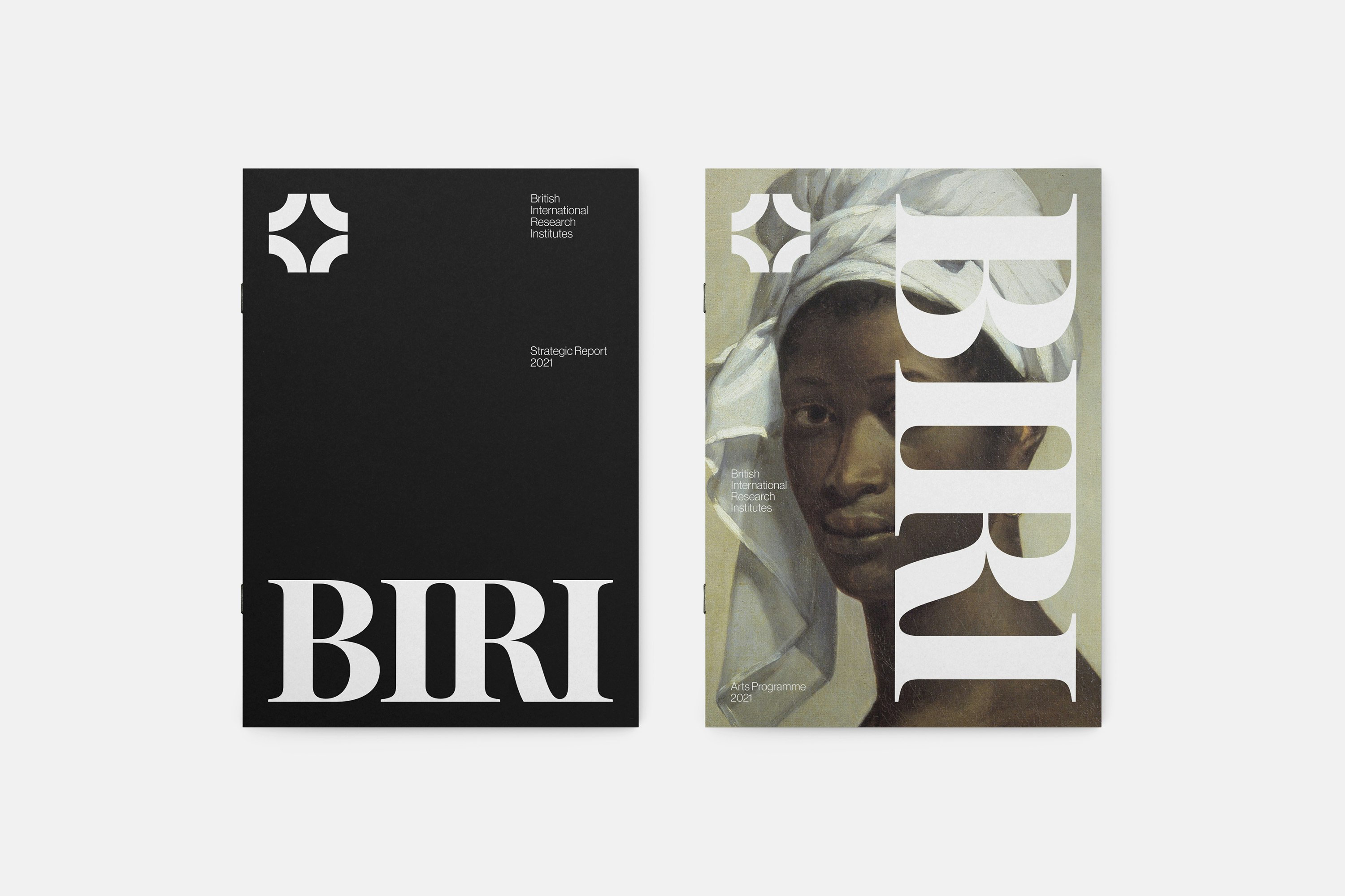 Report cover designs for the BIRI