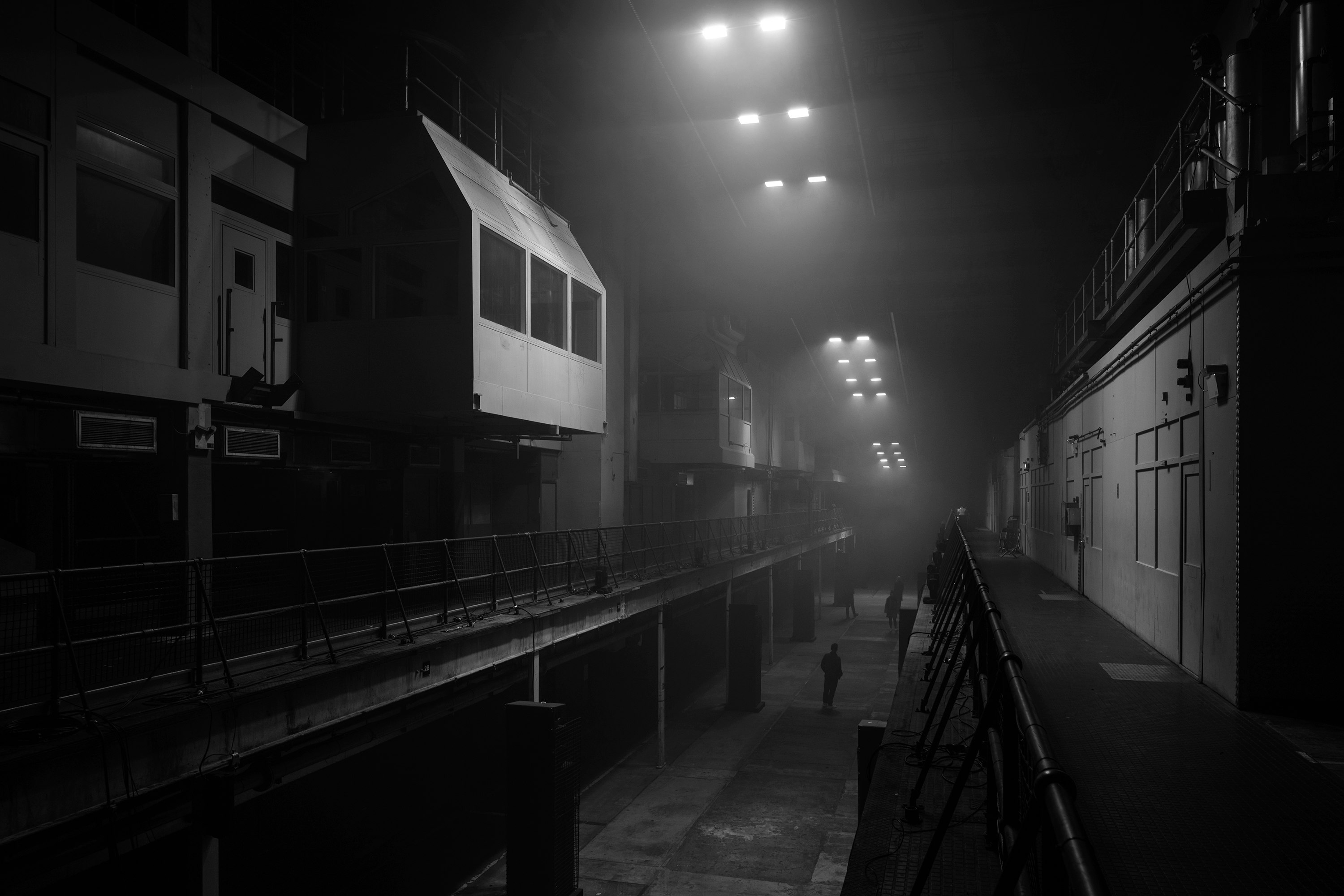 A photograph of the interior of Printworks London.
