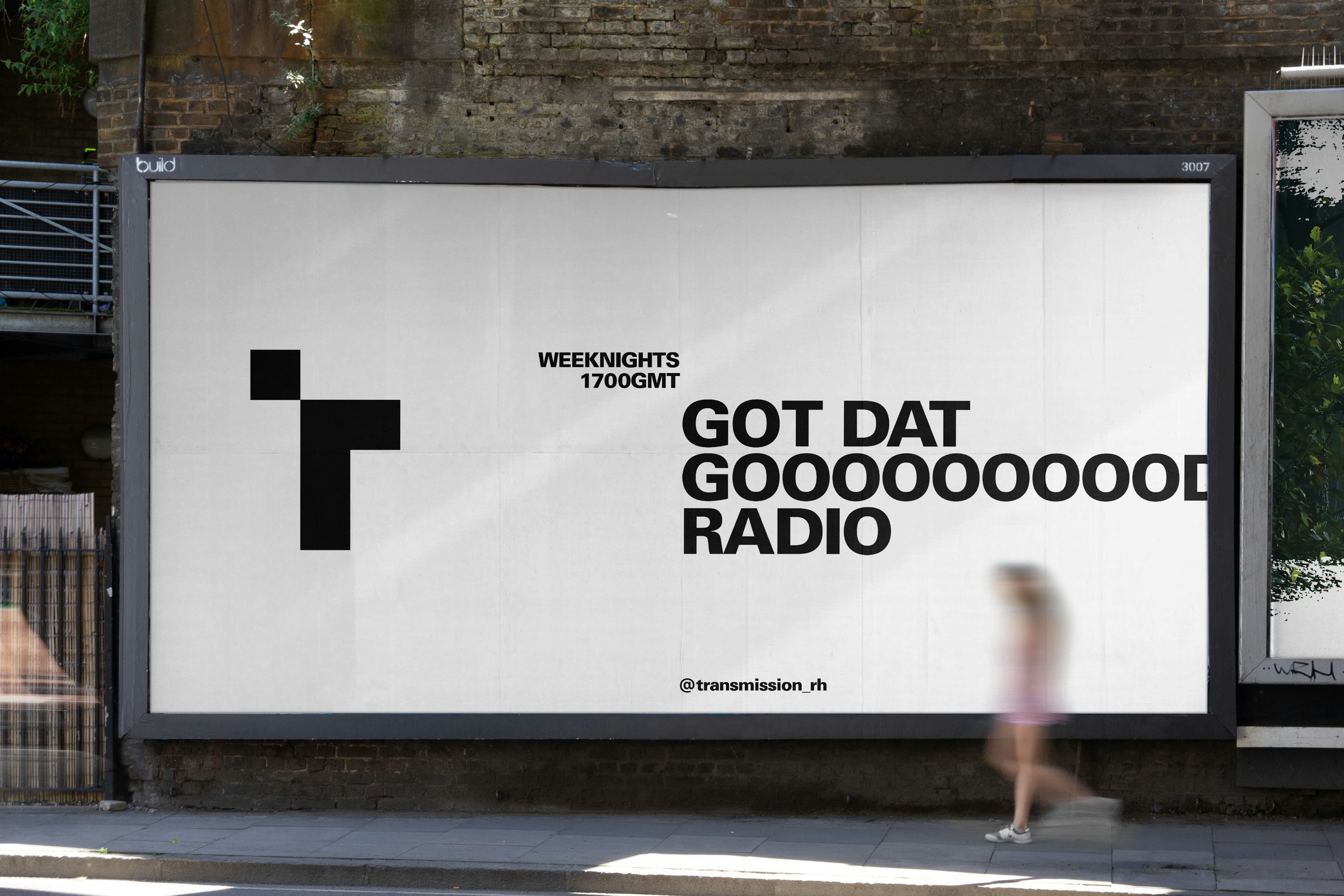 Billboard advertisement design for Transmission Roundhouse.