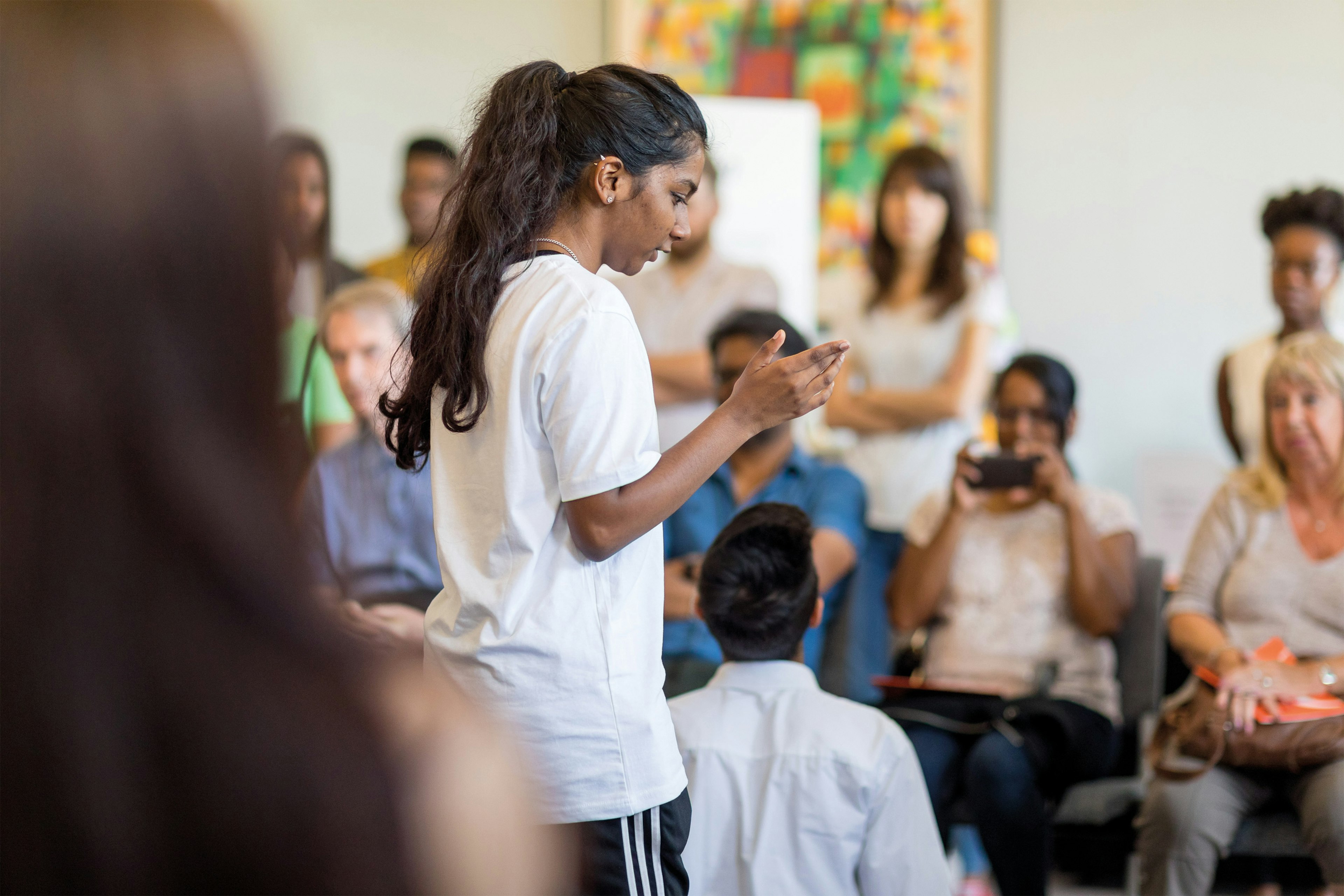 A performance at the British Academy Summer Showcase.