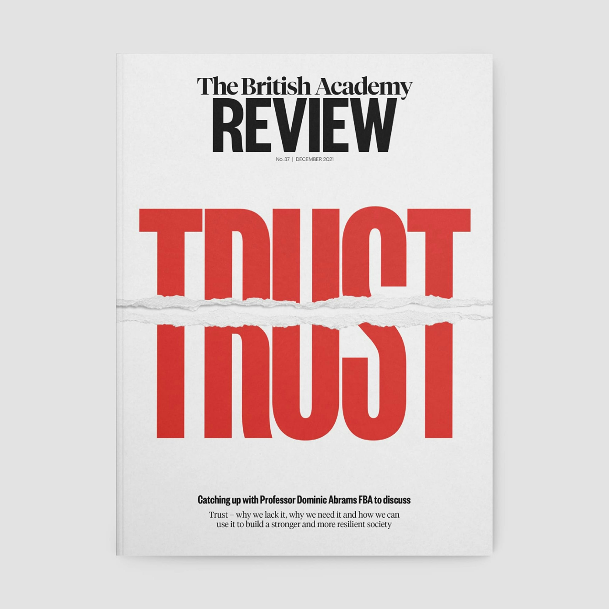 Front cover of the British Academy Review